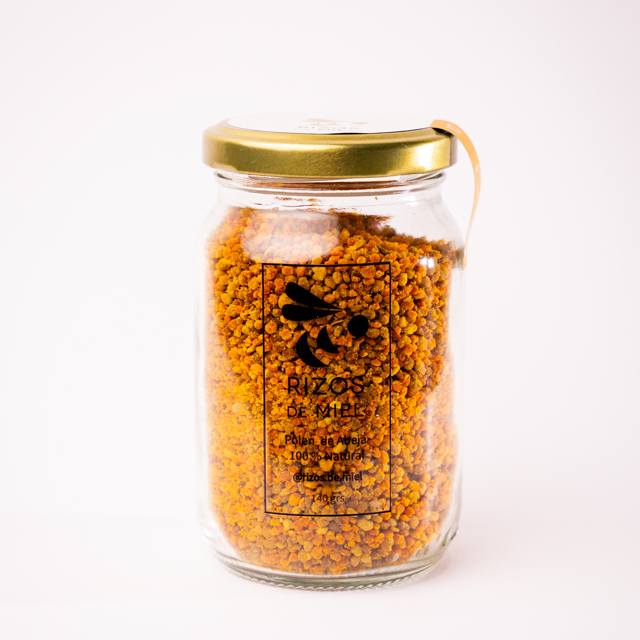 polen de abeja rizos de miel – 140 g (envase de vidrio) polen de abeja rizos de miel – 140 g (envase de vidrio)