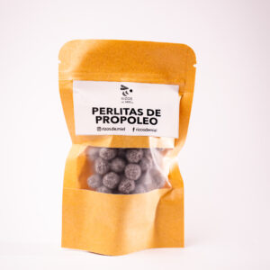 perlas de propóleo rizos de miel