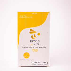 cajita de shots de miel – 12 piezas 